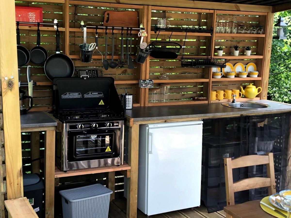Luxury Glamping @Moulin Des Forges 호텔 Moutier-Malcard 외부 사진