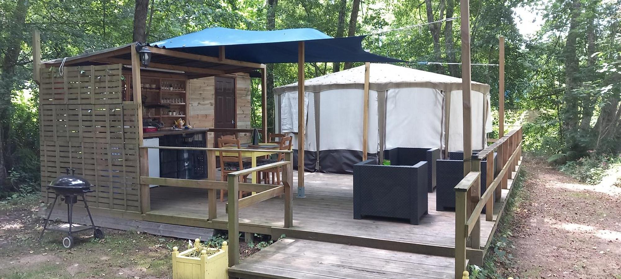 Luxury Glamping @Moulin Des Forges 호텔 Moutier-Malcard 외부 사진